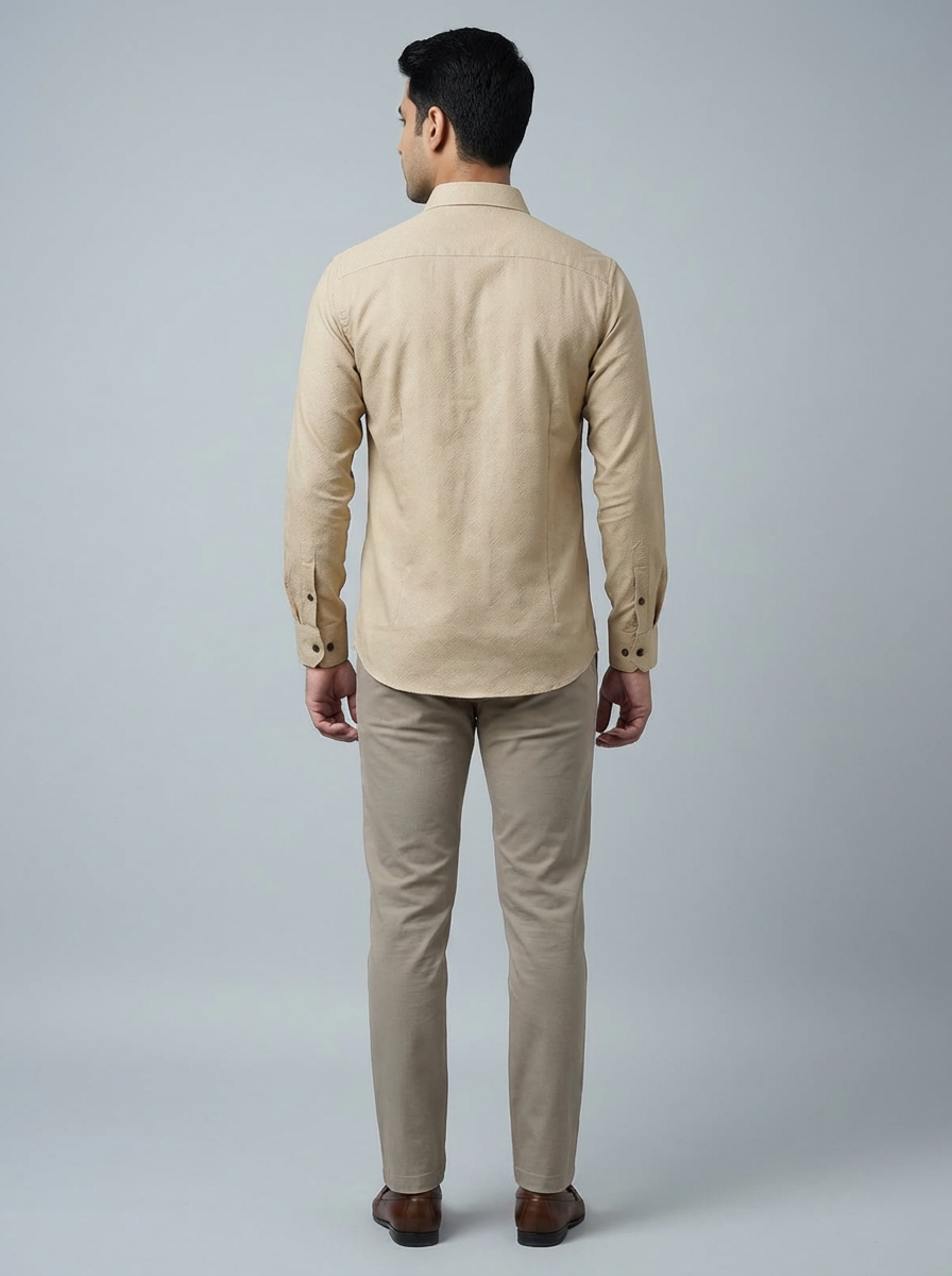 sand beige shirt
