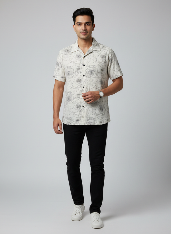 Ivory Cream Shirt