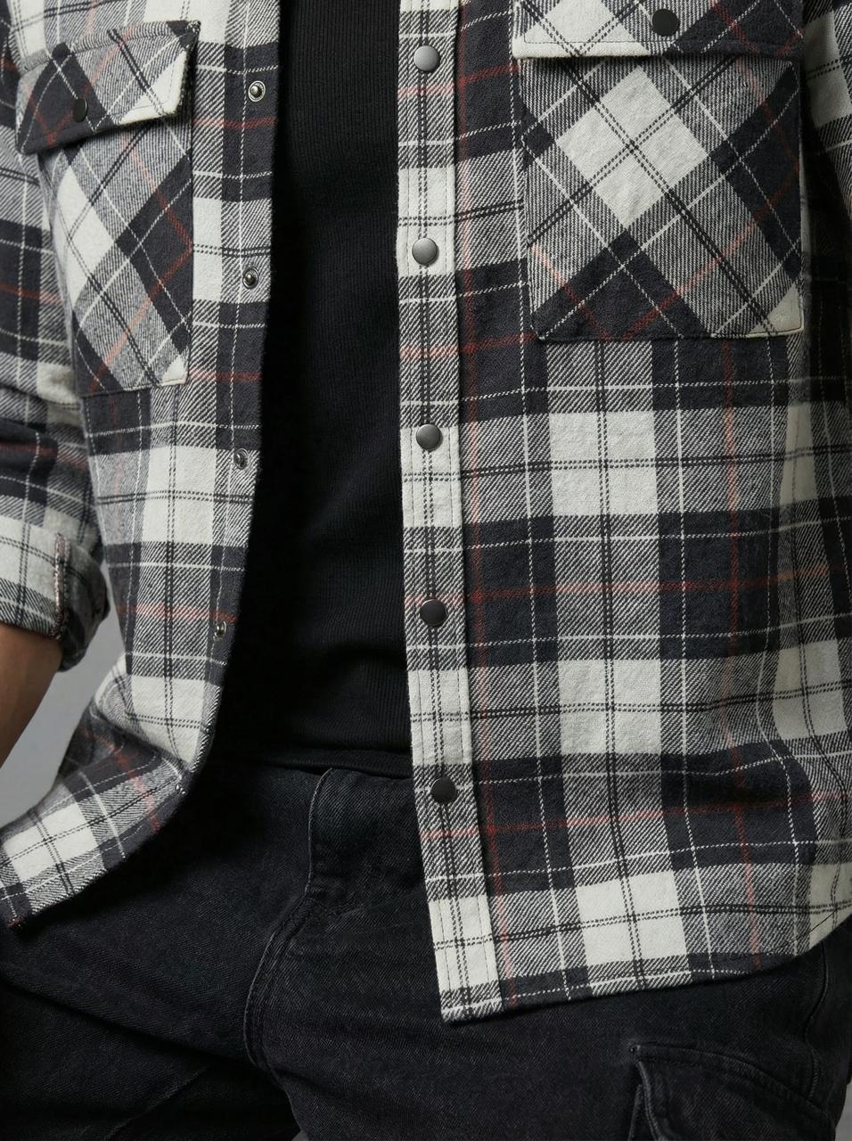 Black+Navy Shirt