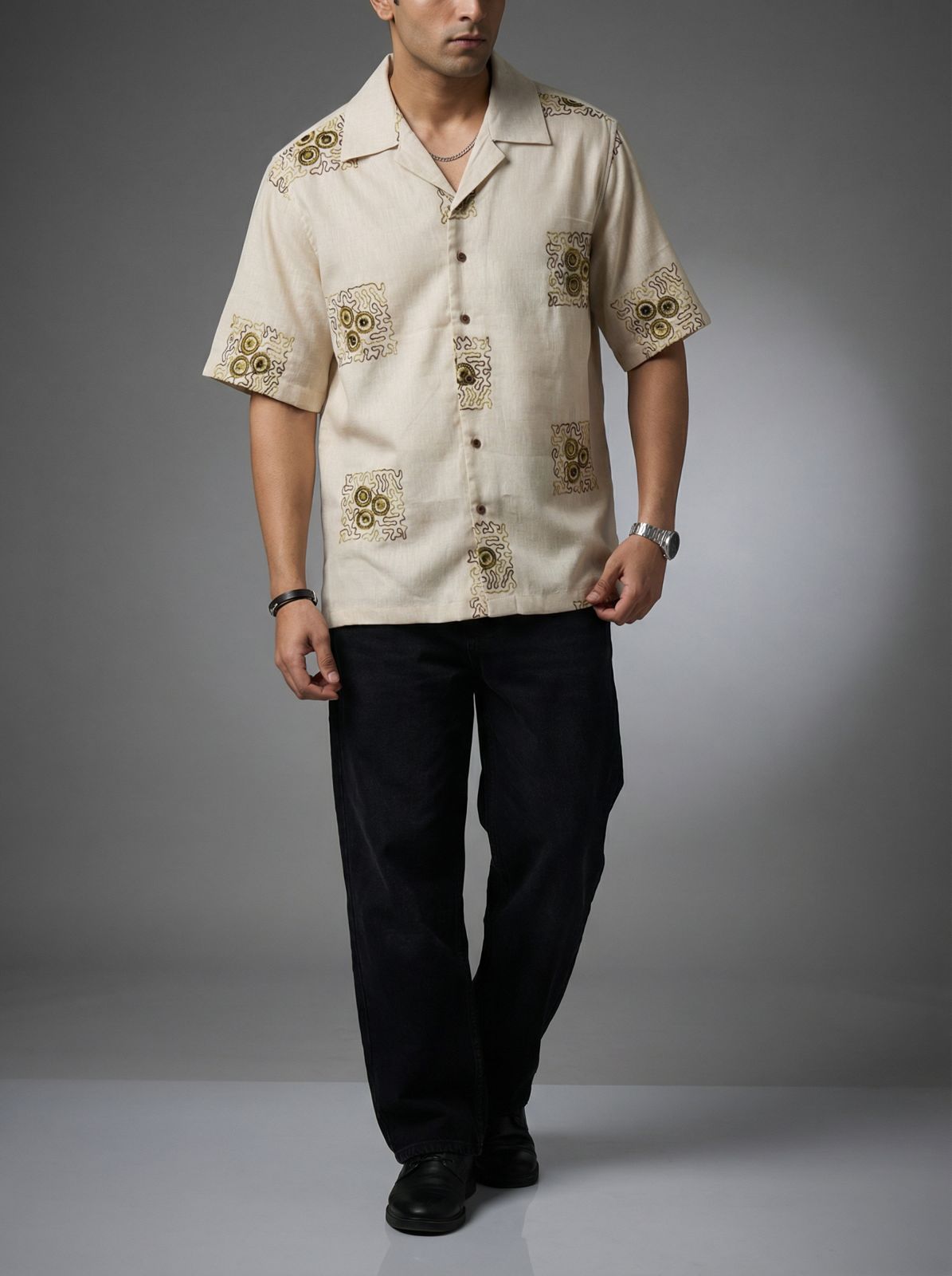 Ivory Cream Shirt