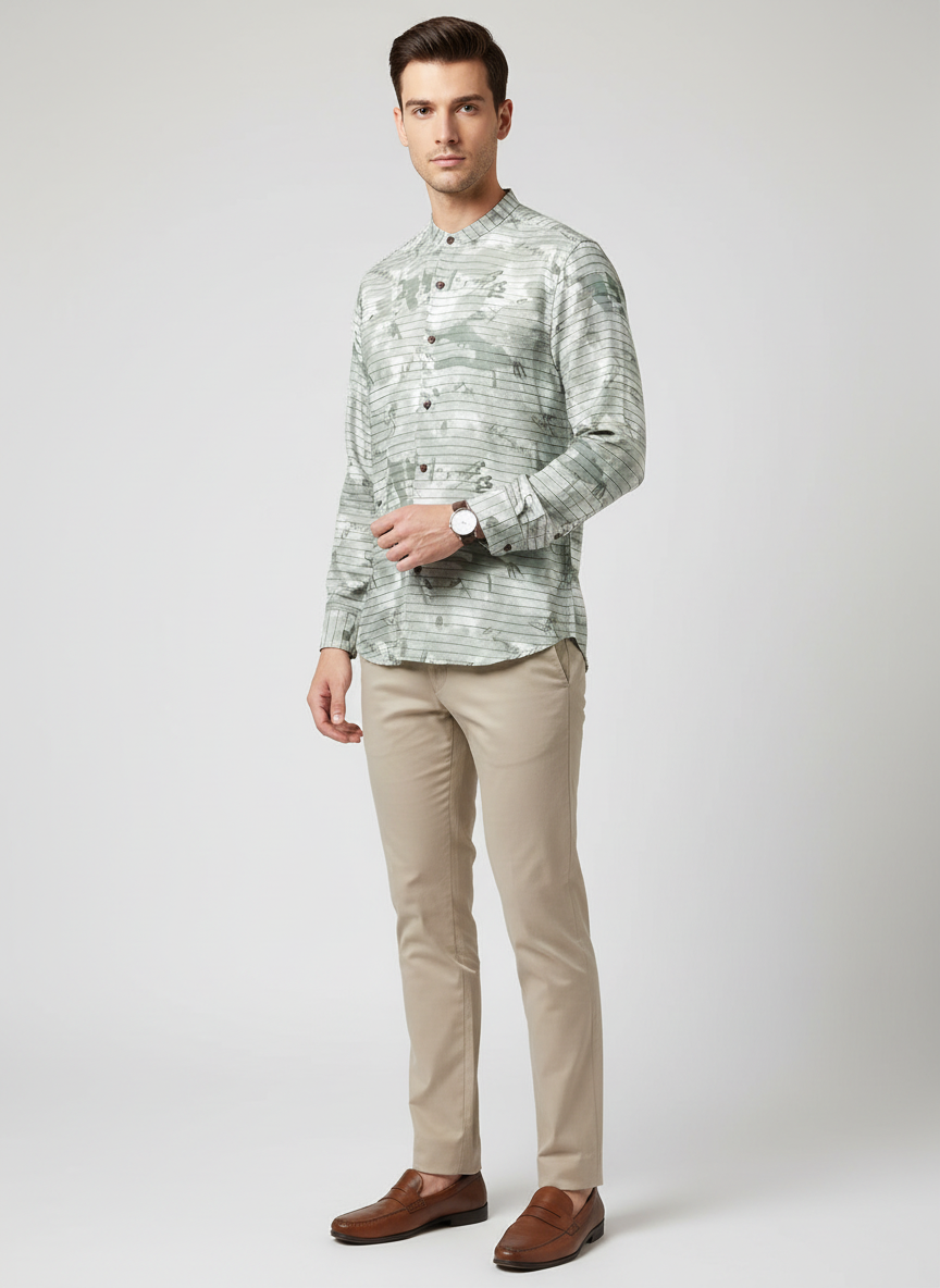 Sage Green Shirt