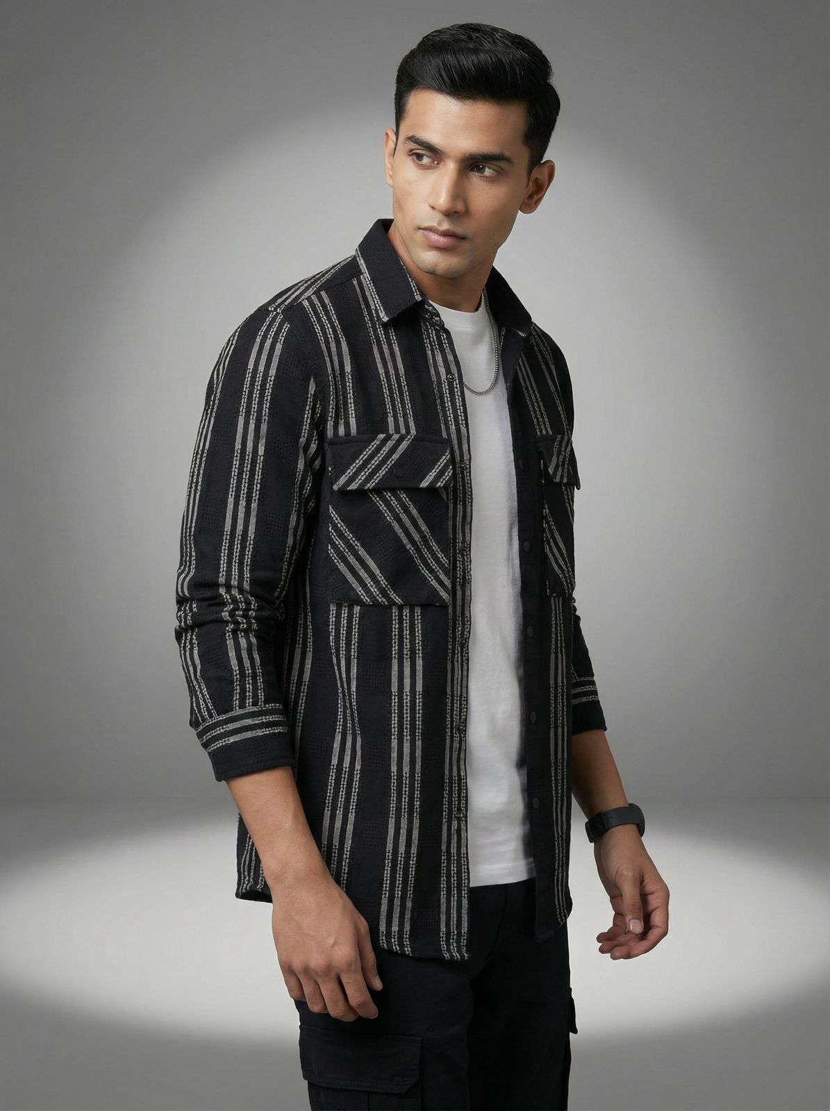 Black shirt