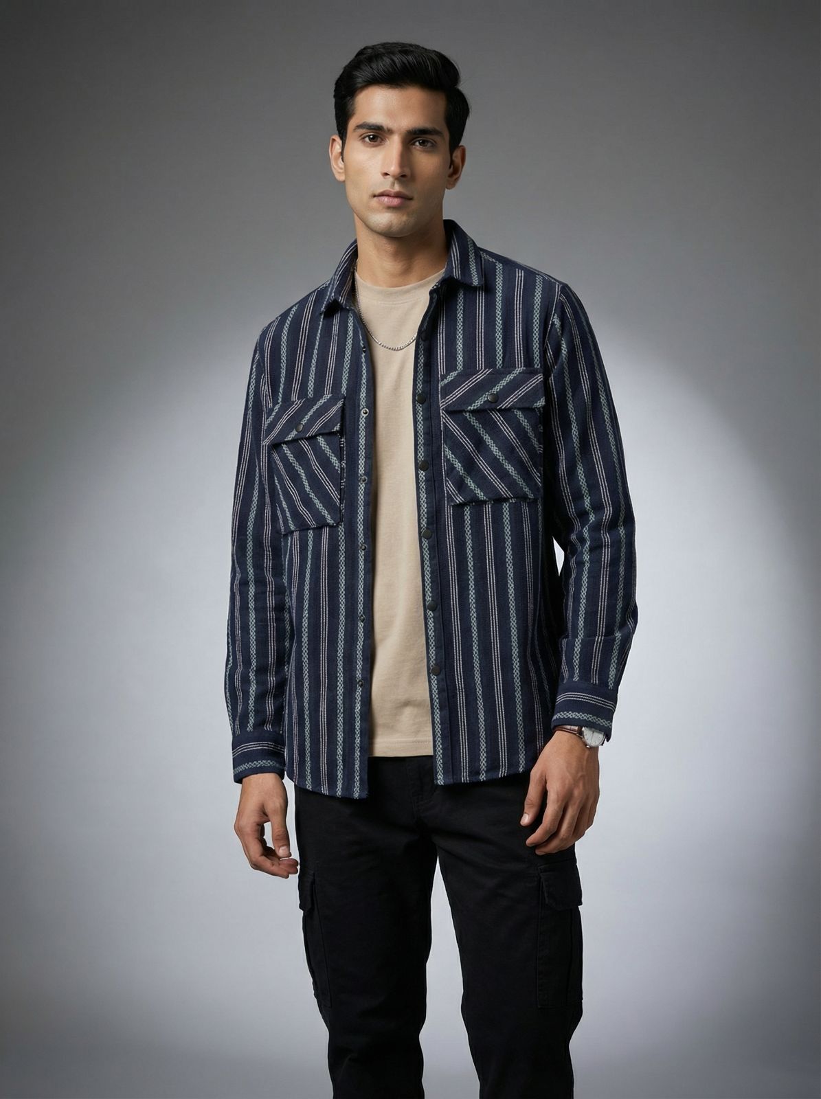 Navy shirt