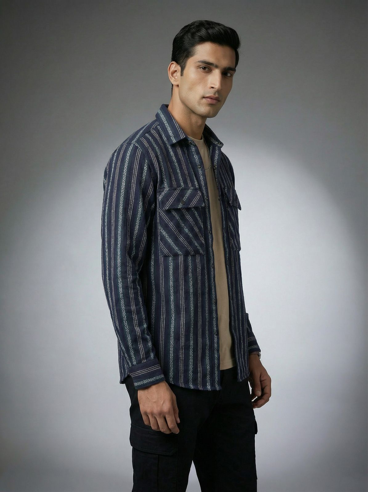 Navy shirt