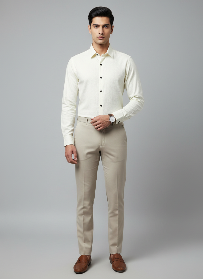 ivory cream shirt