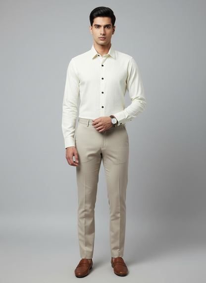 ivory cream shirt