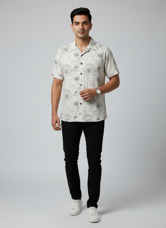 Ivory Cream Shirt