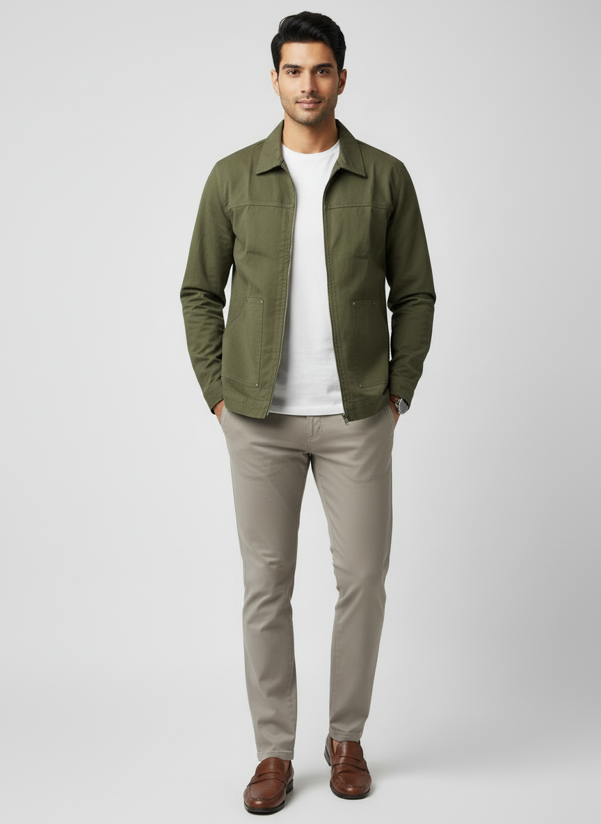 Olive Green Jacket